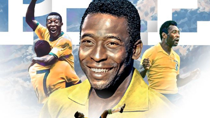 Pelé – Biểu tượng vĩnh cửu của bóng đá Brazil và là "Vua" trong lòng người hâm mộ toàn cầu.