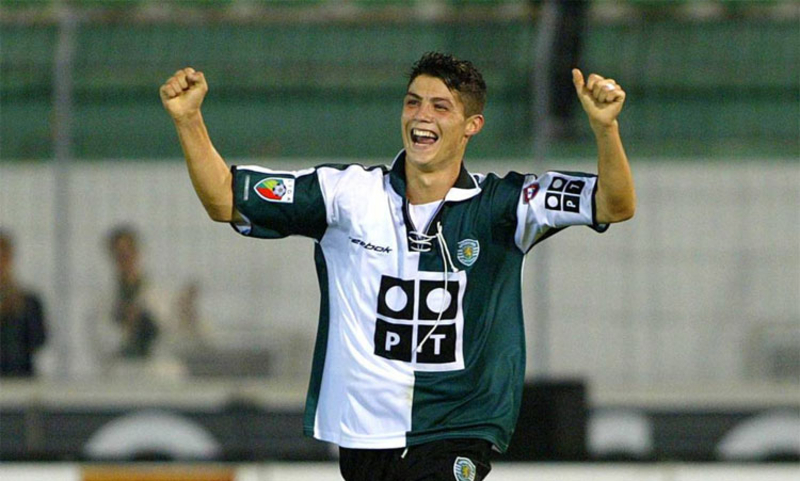 Sporting Lisbon là nơi Ronaldo bắt đầu sự nghiệp chuyên nghiệp và ghi những bàn thắng đầu tiên. 