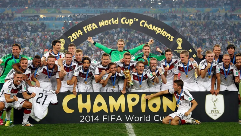 Tuyển Đức đã 4 lần vô địch World Cup, khẳng định vị thế hàng đầu trong lịch sử bóng đá thế giới
